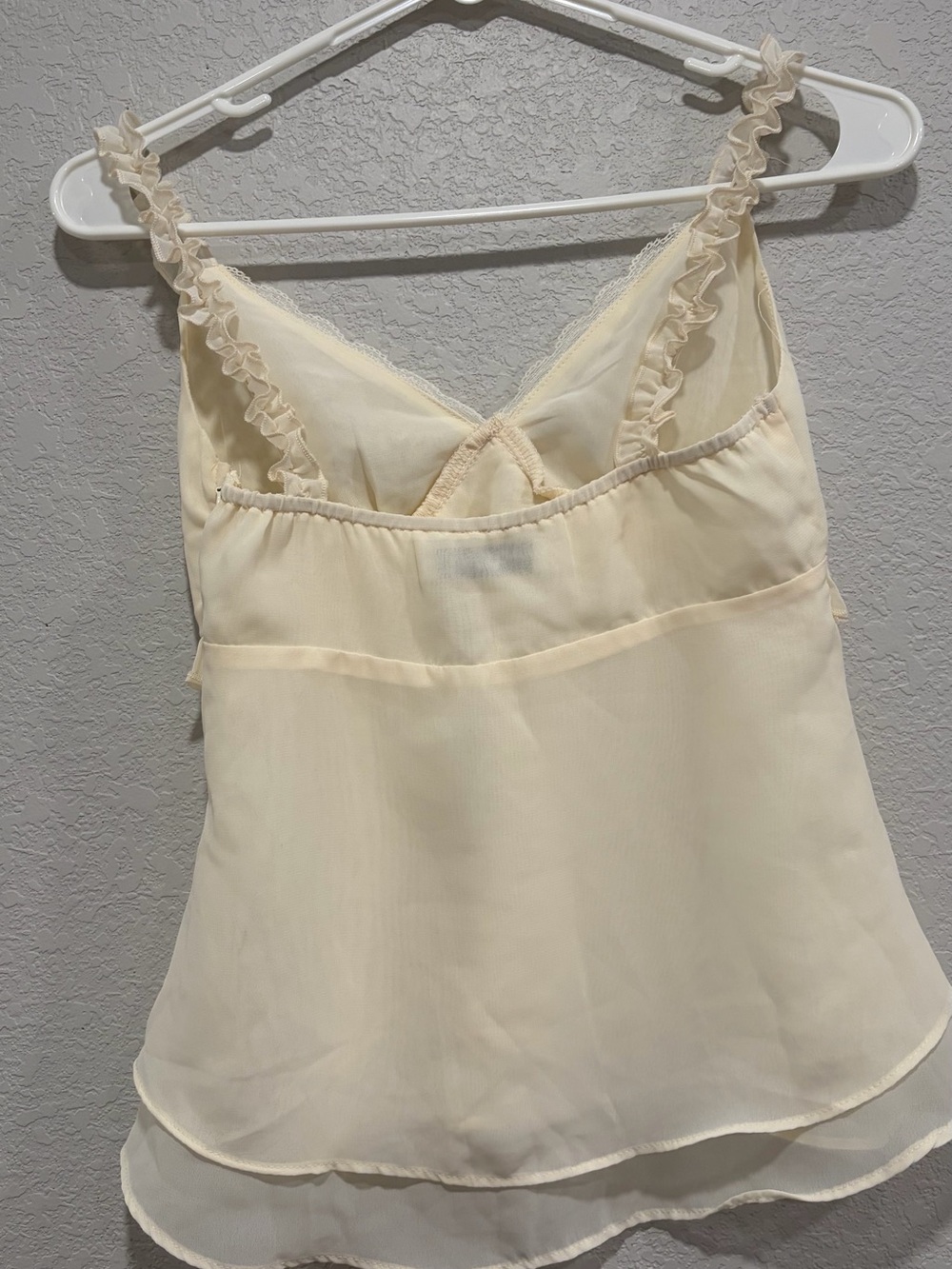 Princess Polly Cream Ruffle-Trim Camisole - Picture 6 of 6